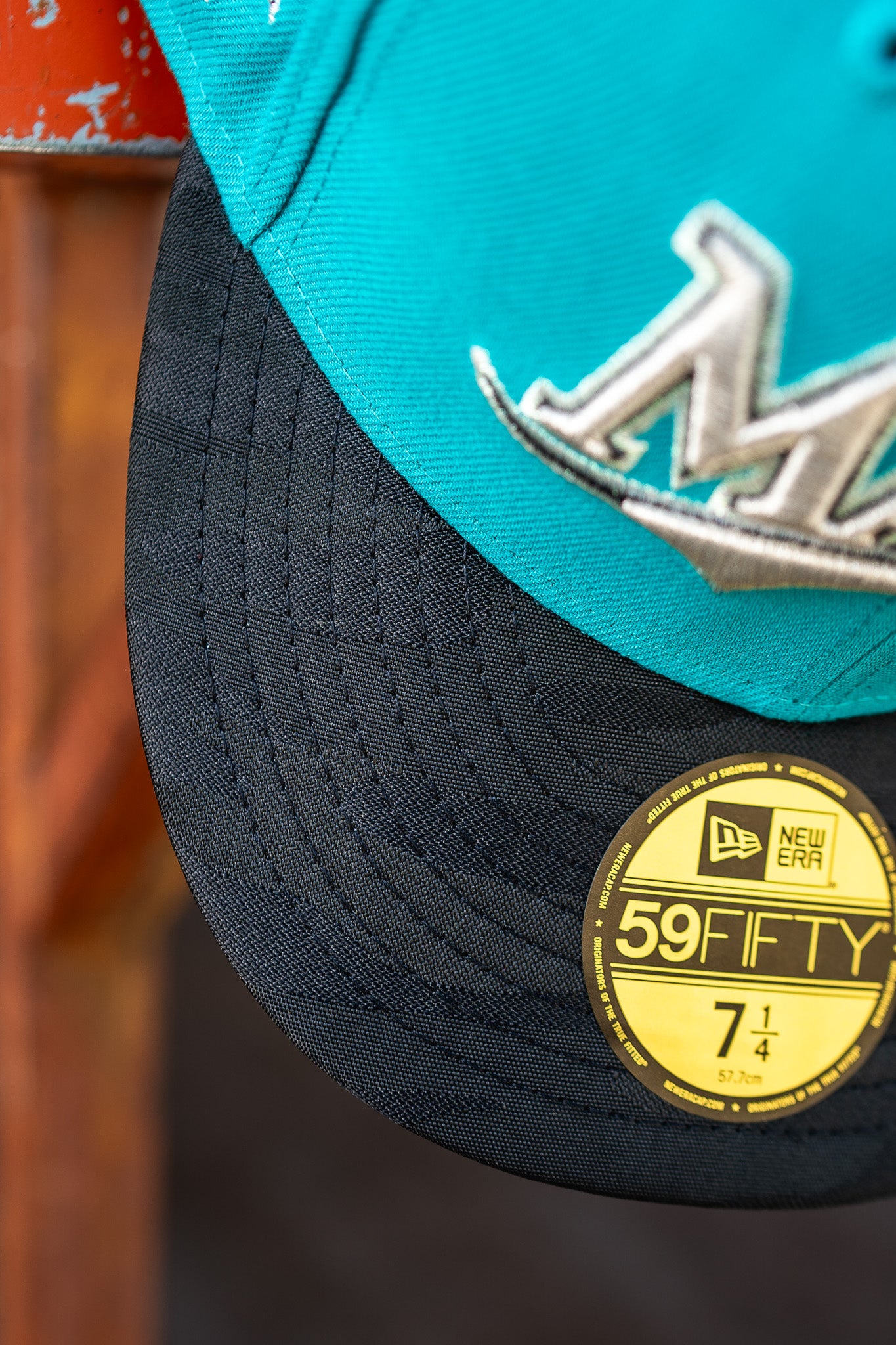 New Era Florida Marlins Grey UV (Teal/Black Camo)