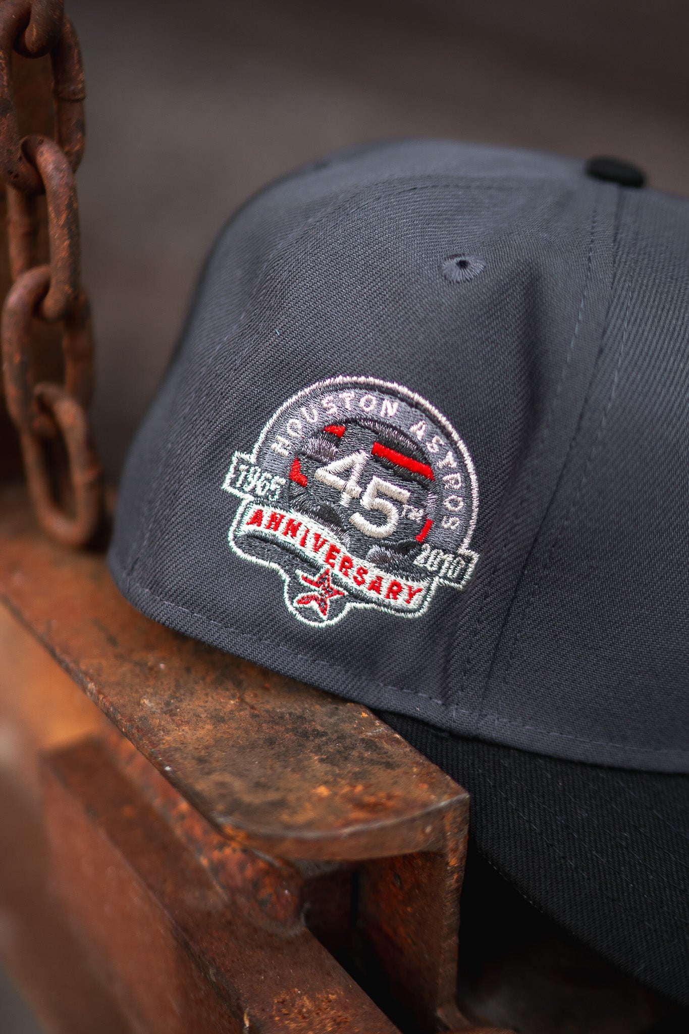 New Era Houston Astros 45th Anniversary Grey UV (Charcoal/Black)