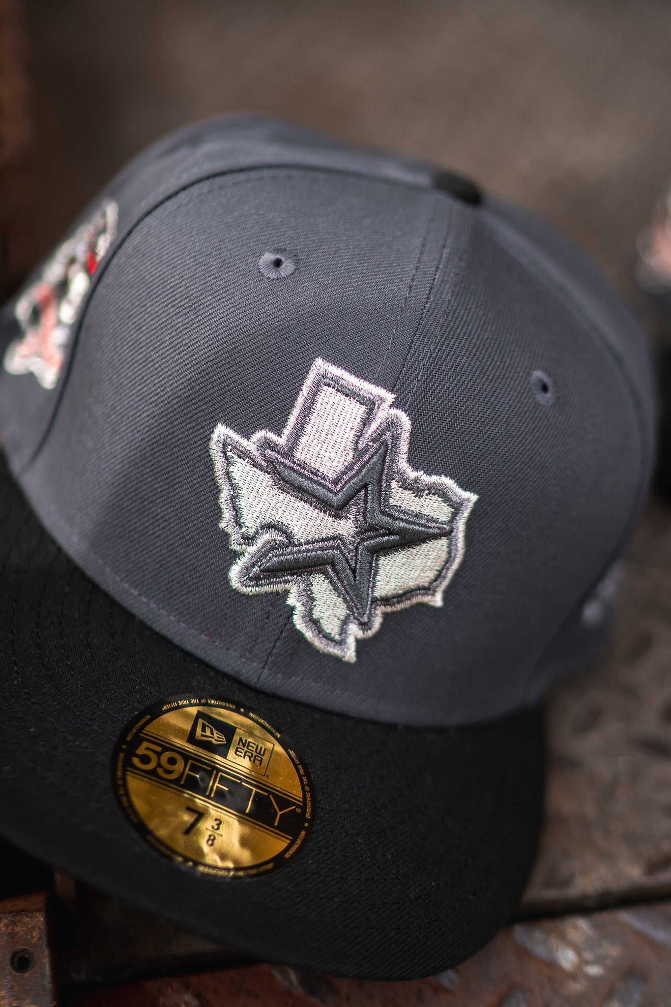 New Era Houston Astros 45th Anniversary Grey UV (Charcoal/Black)