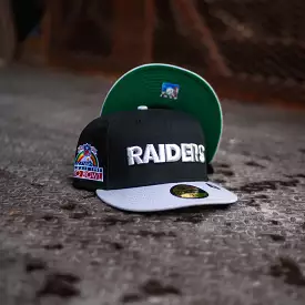 New Era Las Raiders 1990 Pro Bowl Green UV (Black/Grey)