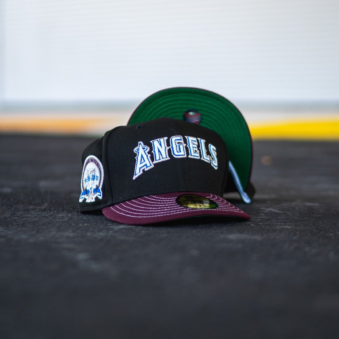 New Era Los Angeles Angels Shohei Ohtani Green UV (Black/Burgundy)