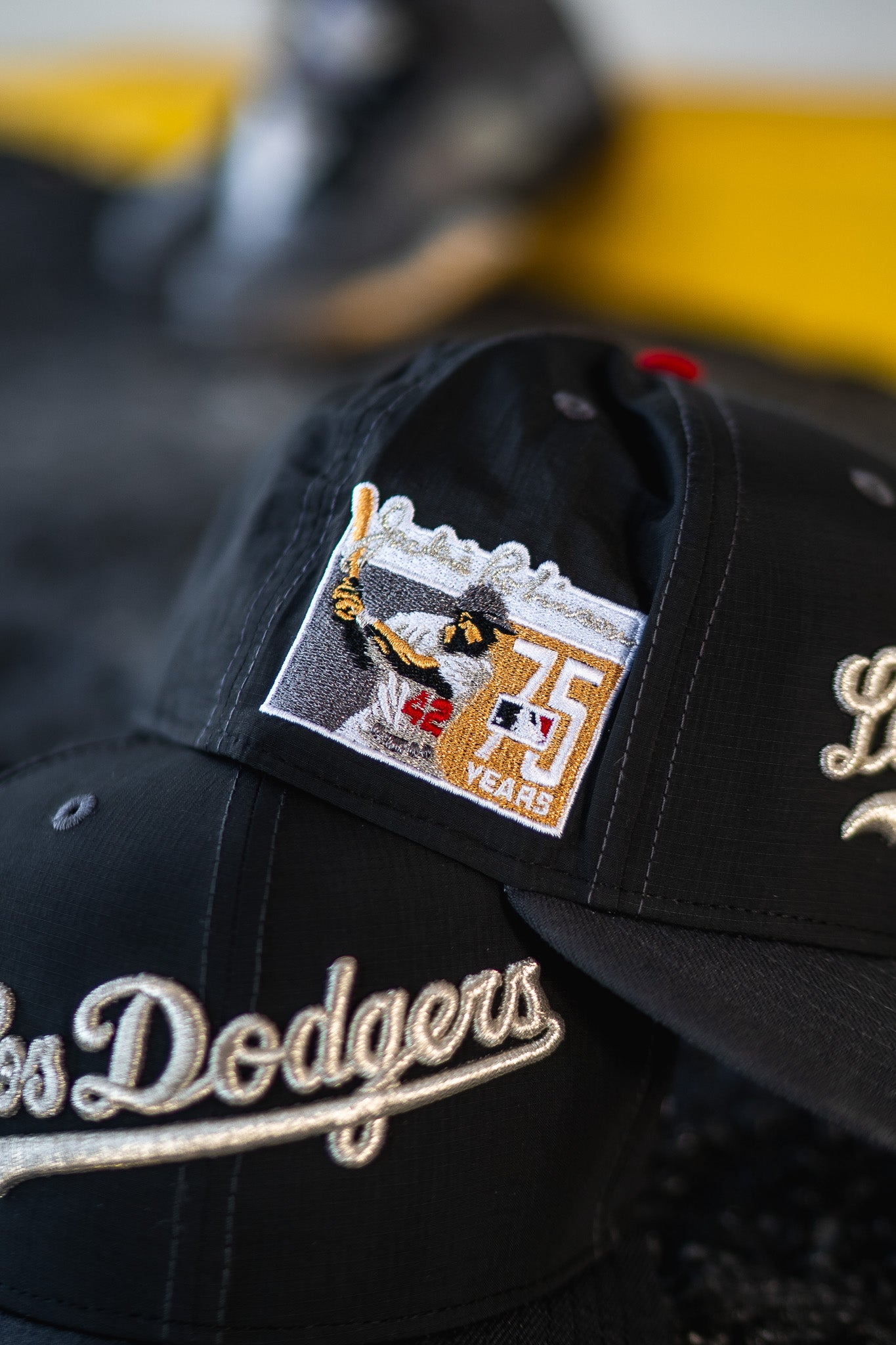 New Era Los Angeles Dodgers Jackie Robinson Silver UV (Ripstop/Charcoal)