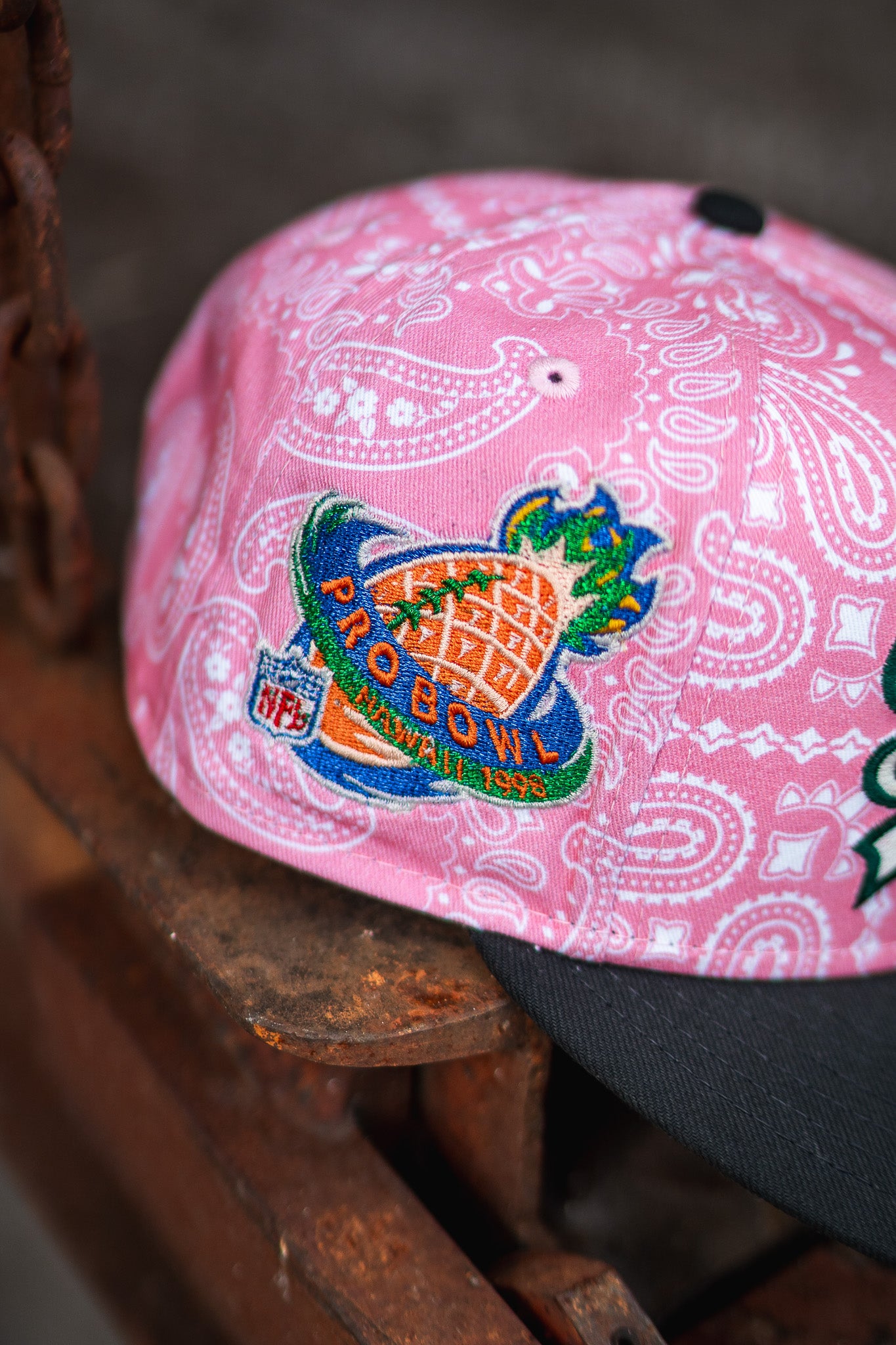 New Era Miami Dolphins 1998 Pro Bowl Grey UV (Pink Paisley/Black)