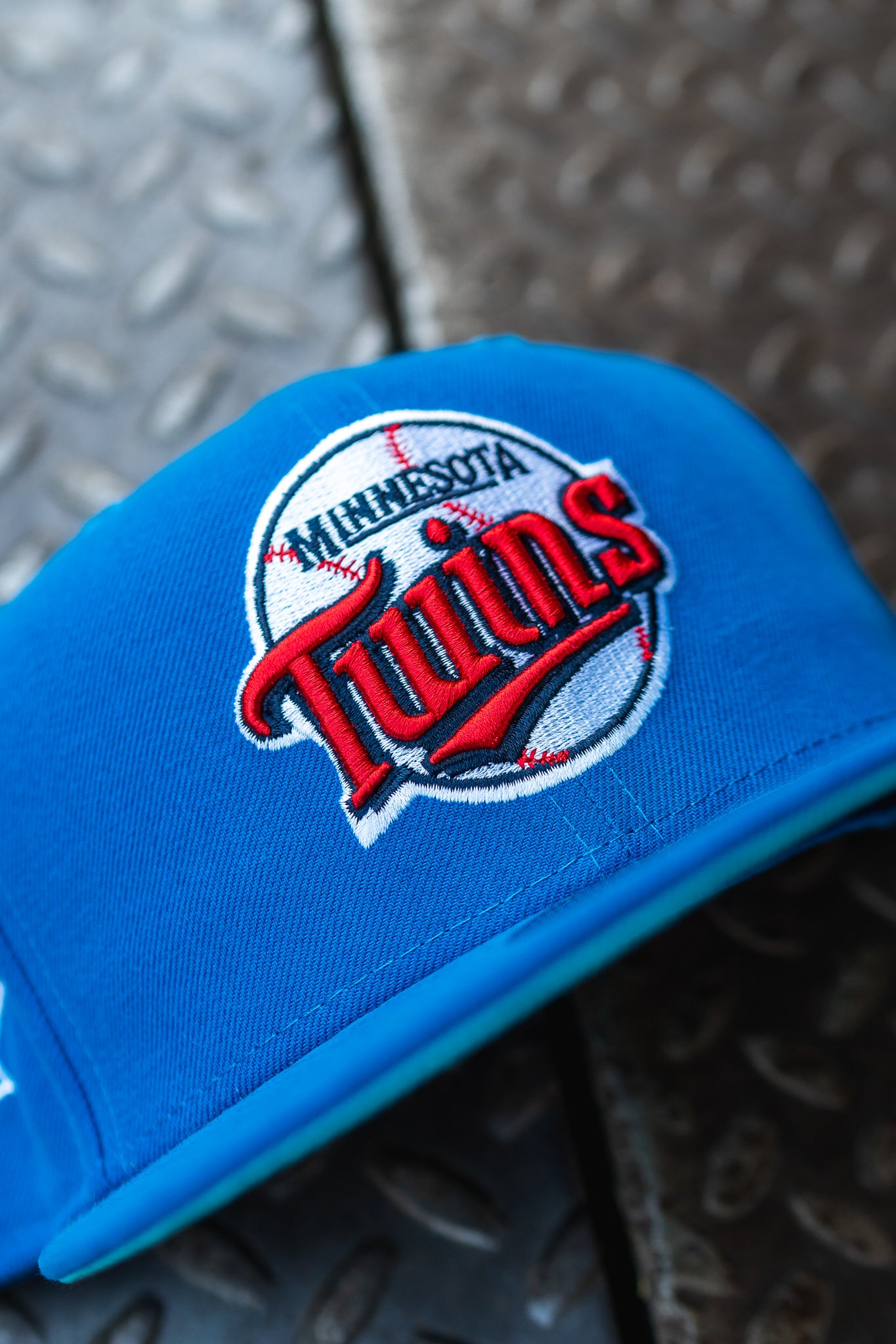 New Era Minnesota Twins 30th Anniversary Aqua UV (Marina Blue)