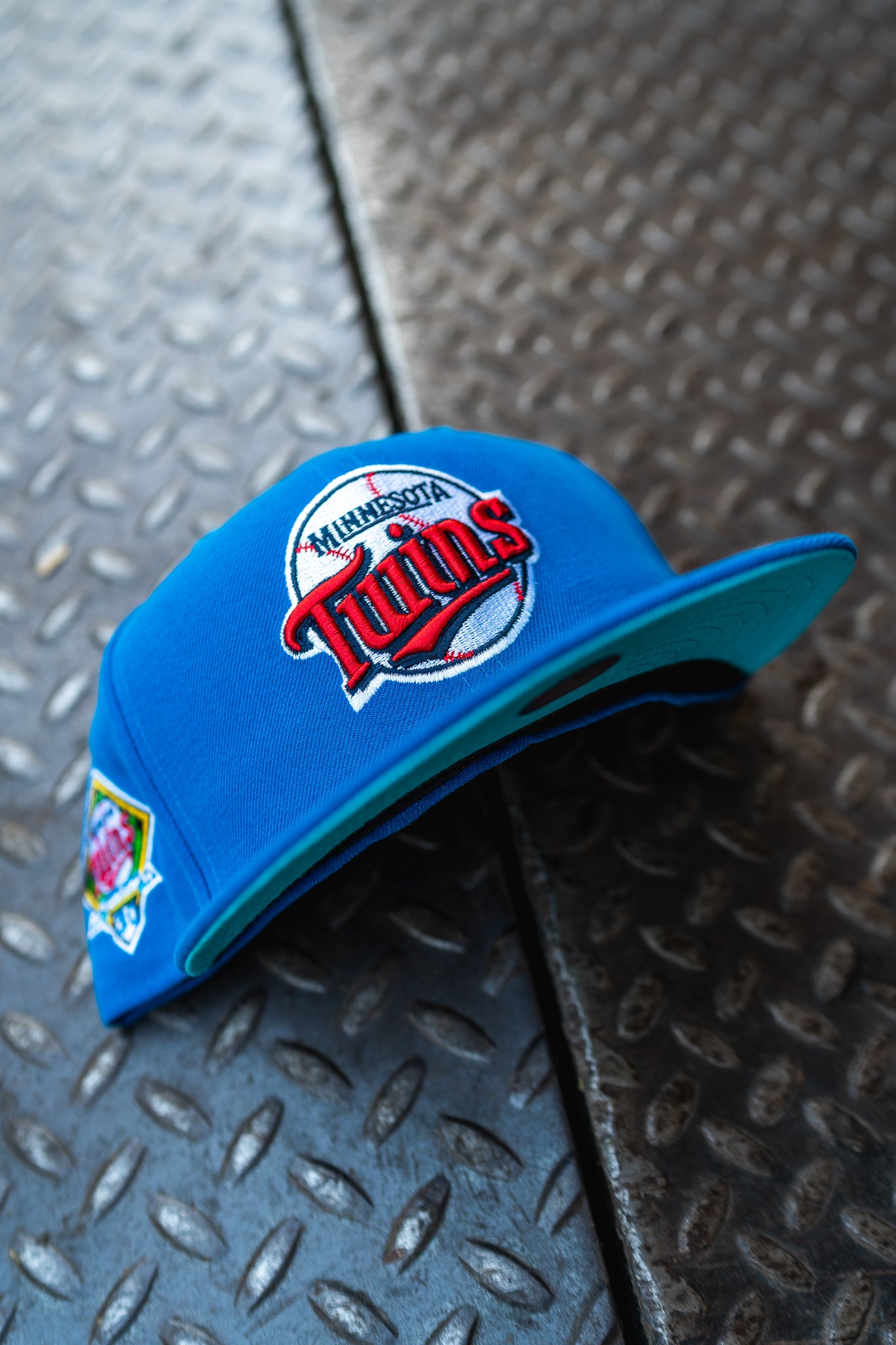 New Era Minnesota Twins 30th Anniversary Aqua UV (Marina Blue)