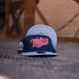 New Era Minnesota Twins 60th Anniversary Good Grey UV (Navy/Dark Grey)