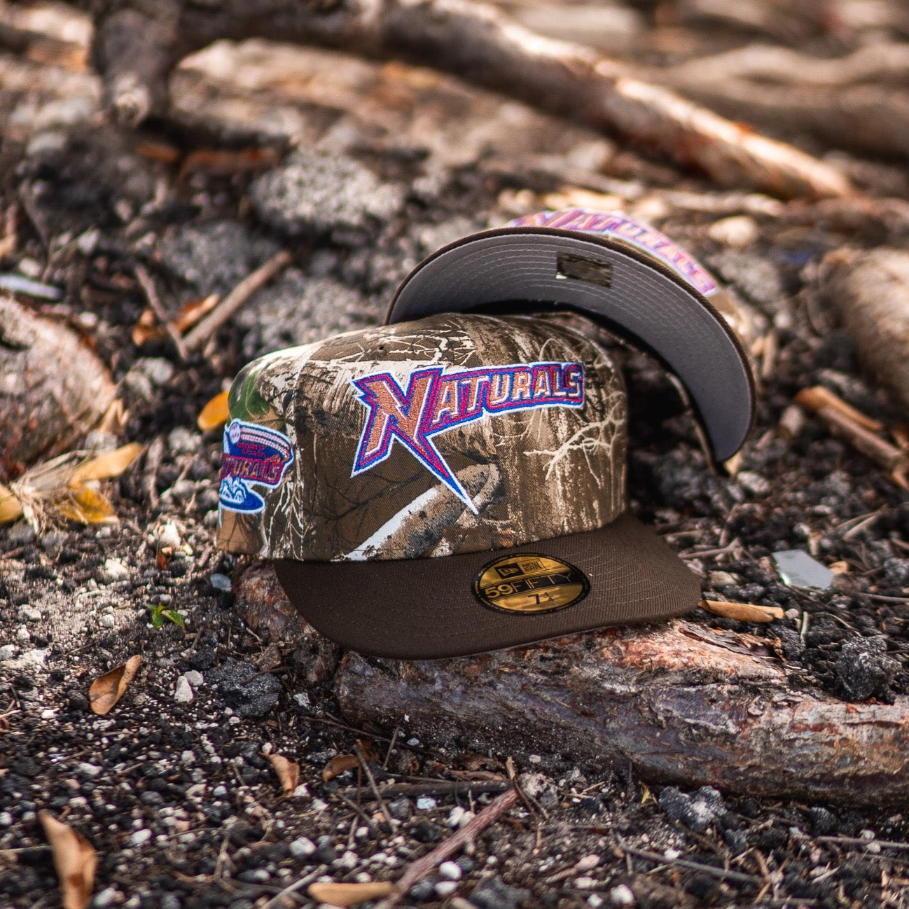 New Era Northwest Arkansas Naturals Grey UV (Real Tree Camo/Mocha)