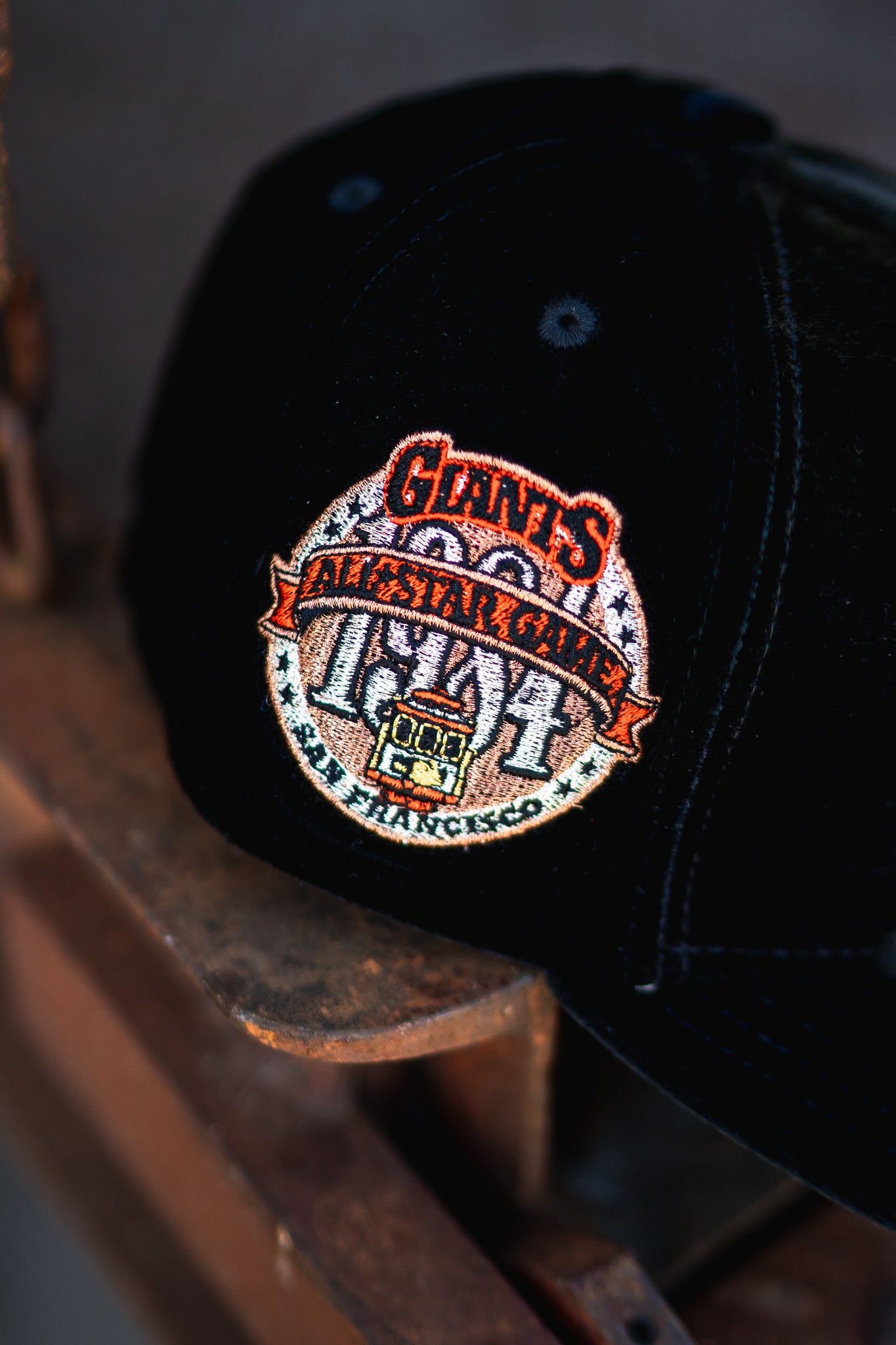 New Era San Francisco Giants 1984 ASG Grey UV (Black Velvet)