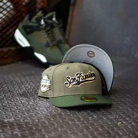 New Era San Francisco Giants 2000 Inaugural Good Grey UV (Ripstop Olive/Green)