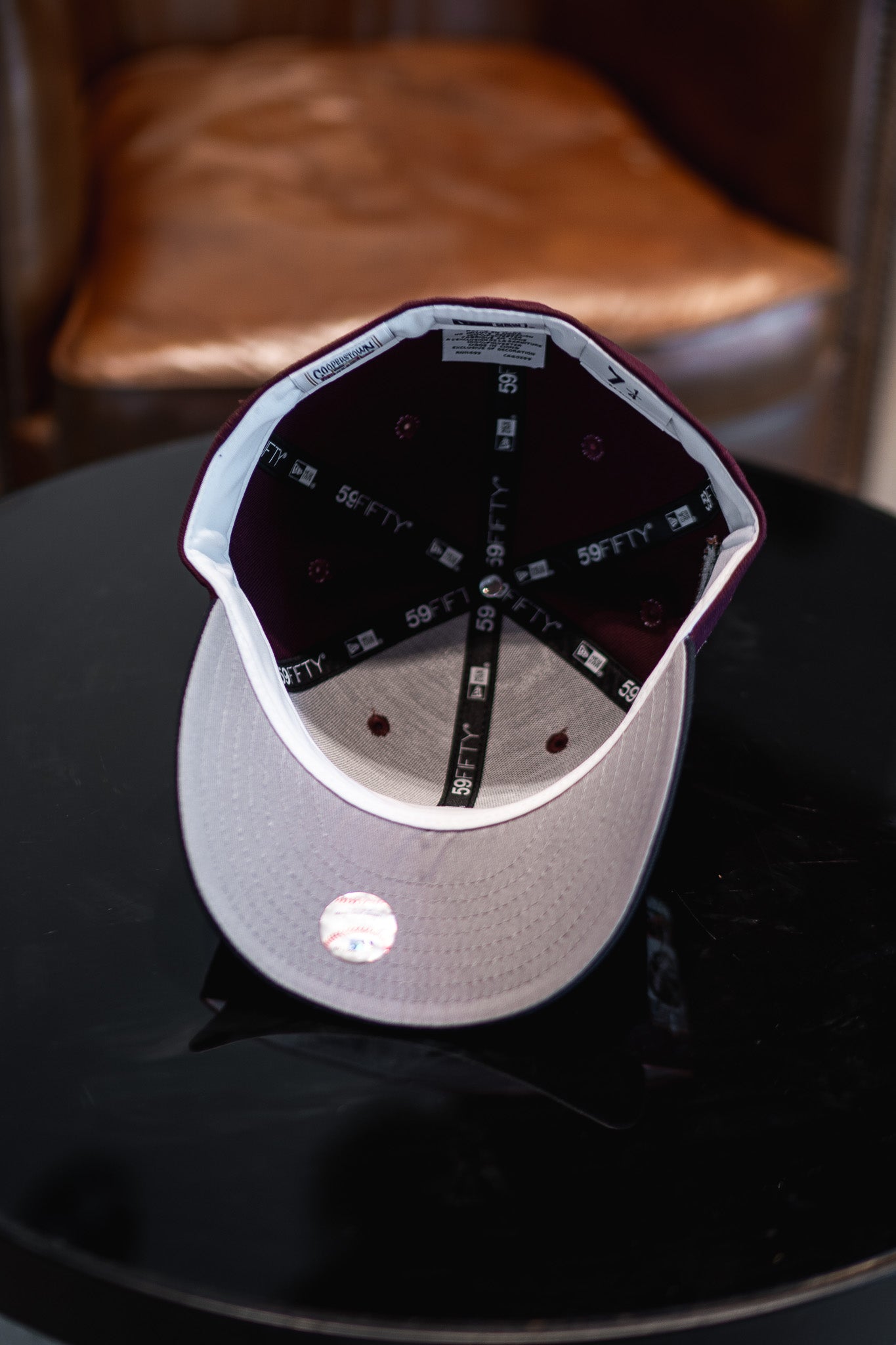 New Era St Louis Cardinals Busch Stadium Grey UV (Burgundy/Dark Navy)