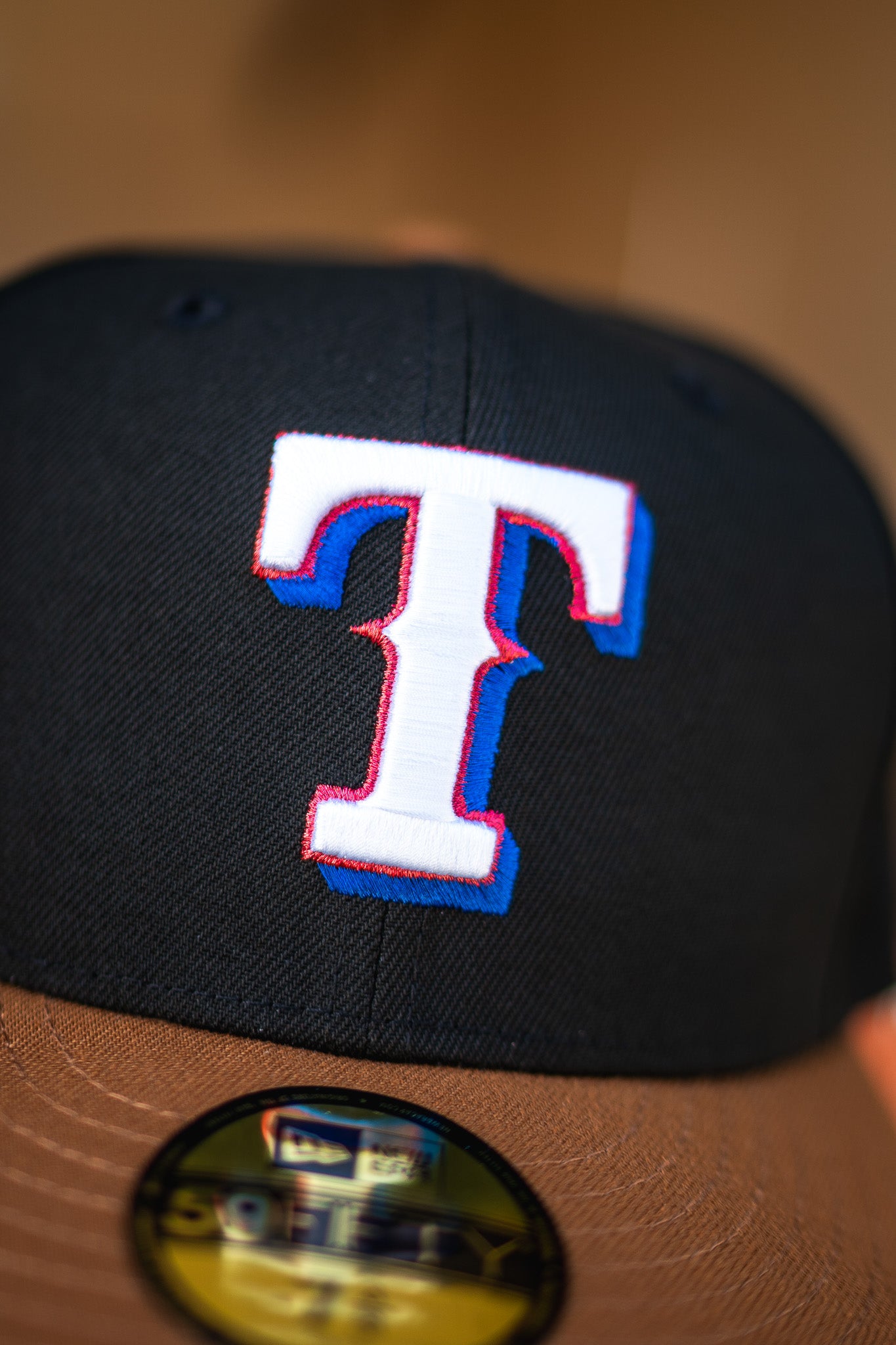 New Era Texas Rangers 40th Anniversary Grey UV (Black/Peanut)