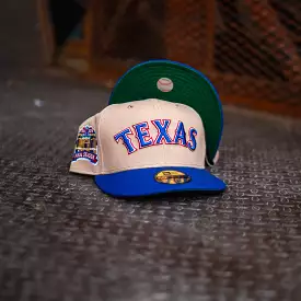 New Era Texas Rangers Final Season Green UV (Khaki/Blue)