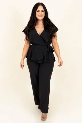 Next Level Jumpsuit, Black