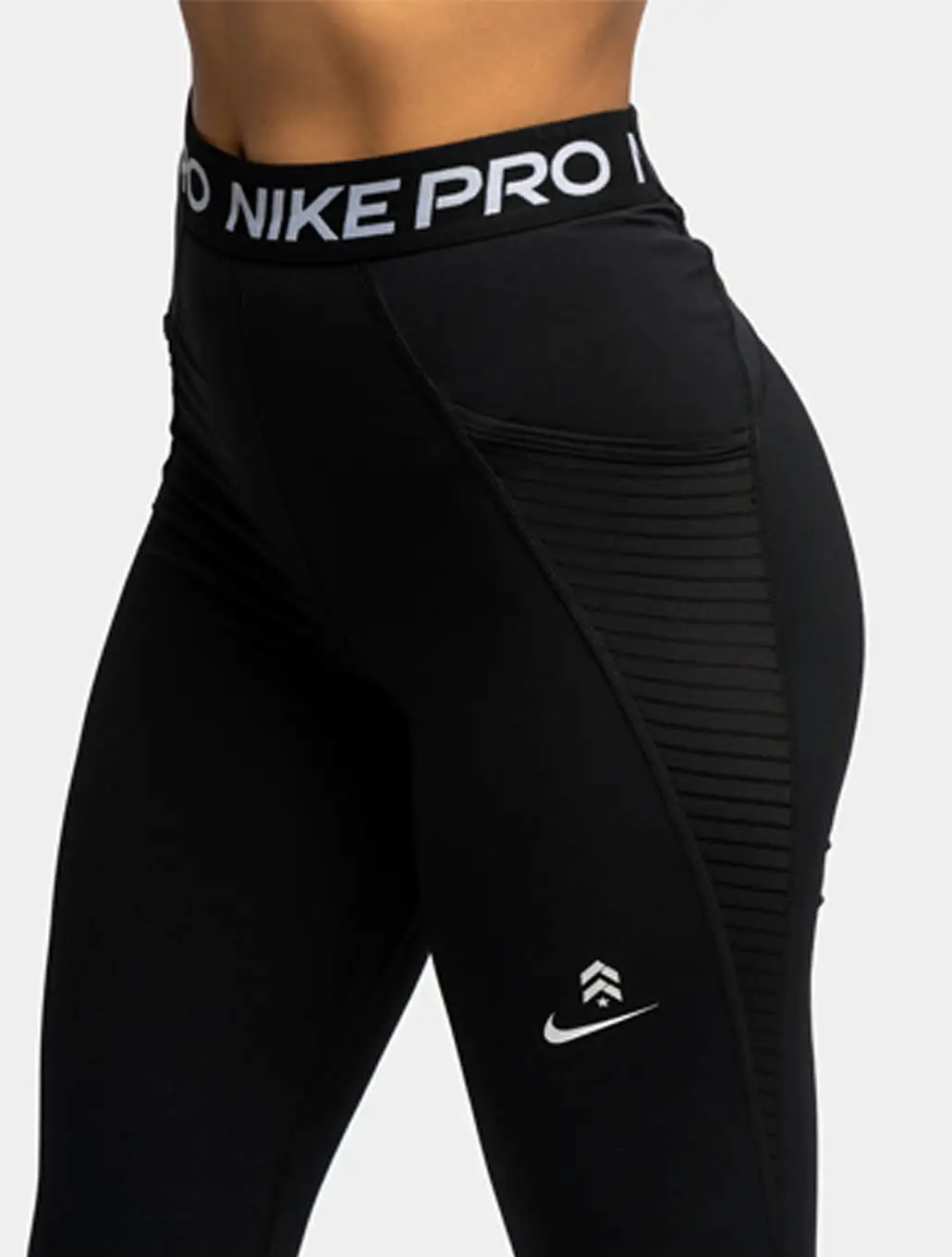 NIKE BLACK PRO DRI-FIT LEGGING