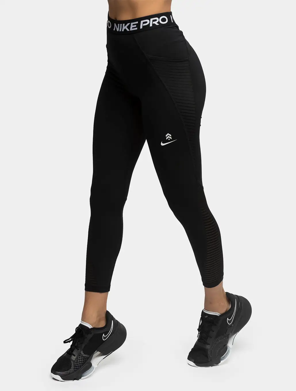 NIKE BLACK PRO DRI-FIT LEGGING