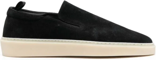 Officine Creative slip-on low-top sneakers Black