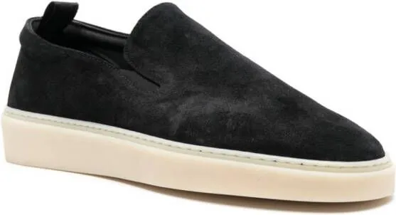 Officine Creative slip-on low-top sneakers Black