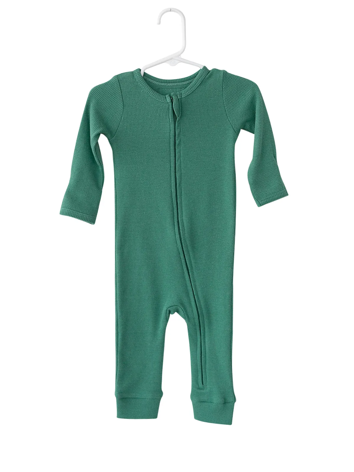 Organic Thermal Zip Coverall -  Colors