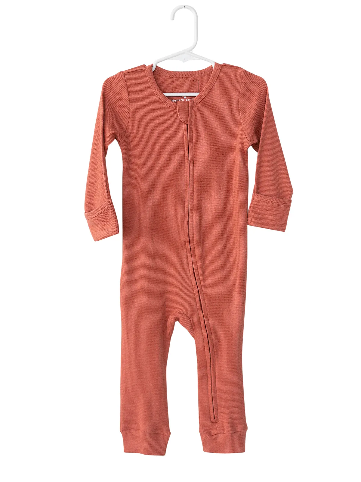 Organic Thermal Zip Coverall -  Colors