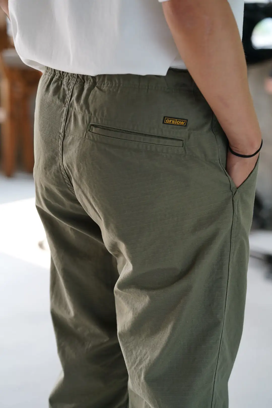 ORSLOW New Yorker Pants Army Green