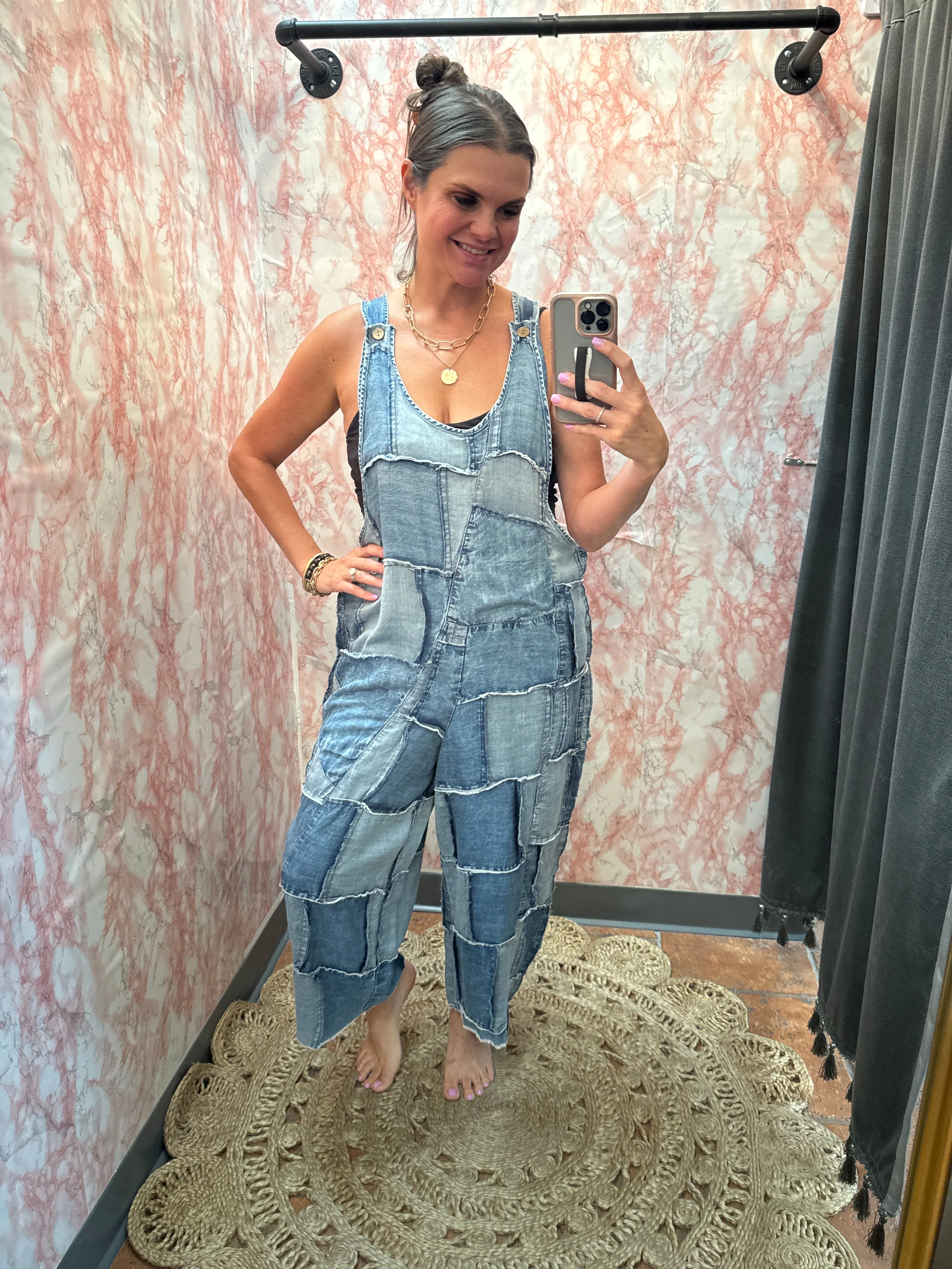 Patchwork Skies Jumpsuit