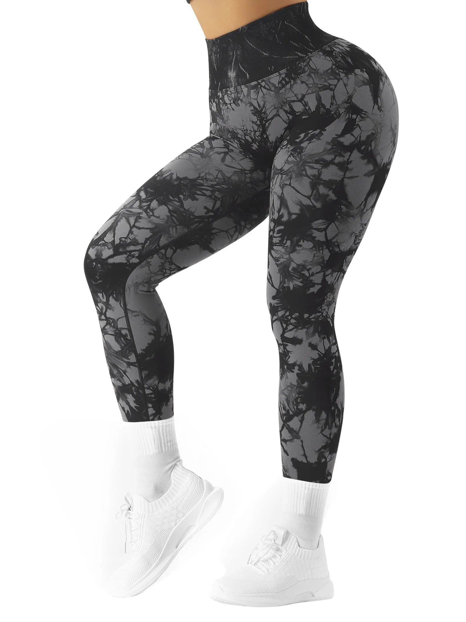 Printed Seamless Scrunch Leggings