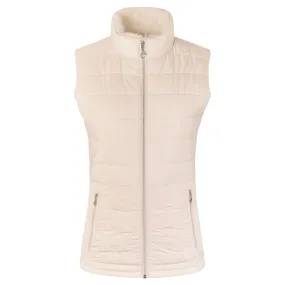 Pure Golf Equinox Faux Fur Ladies Golf Gilet Champagne