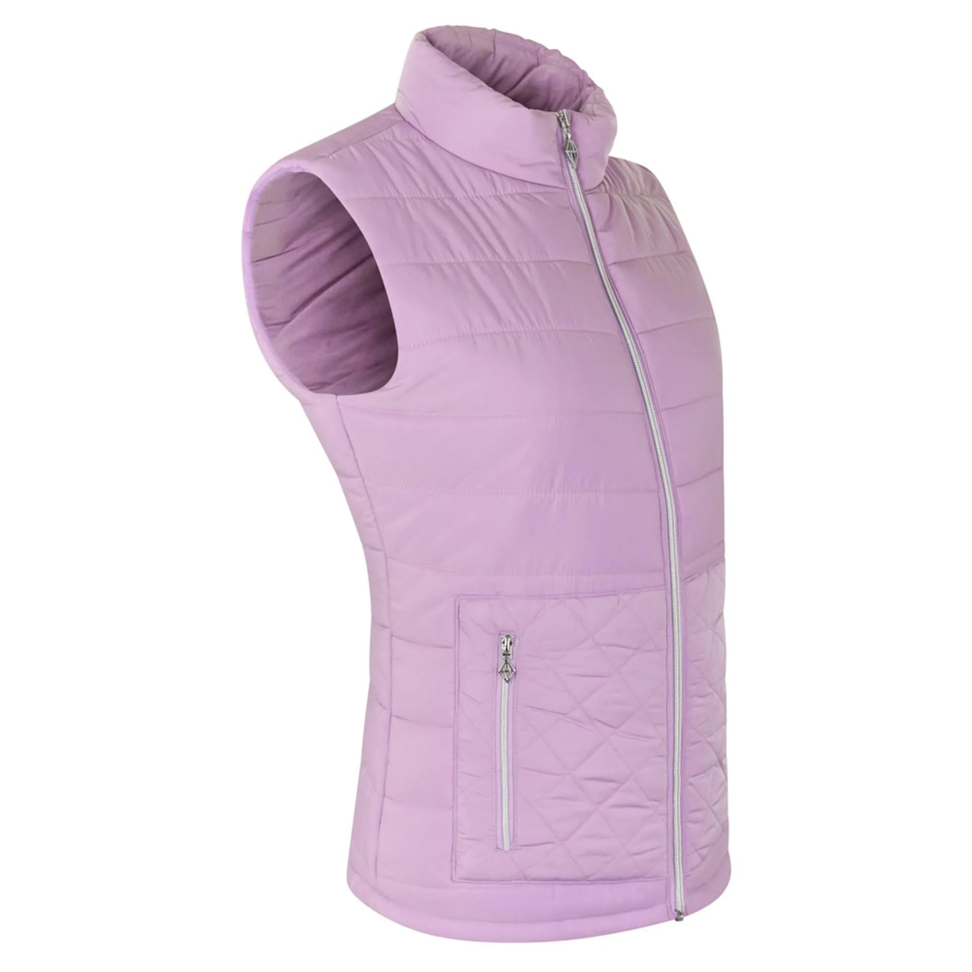 Pure Golf Solstice Ladies Golf Gilet Lilac