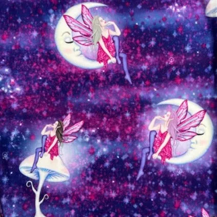 Purple Moon Fairies Soft Leggings