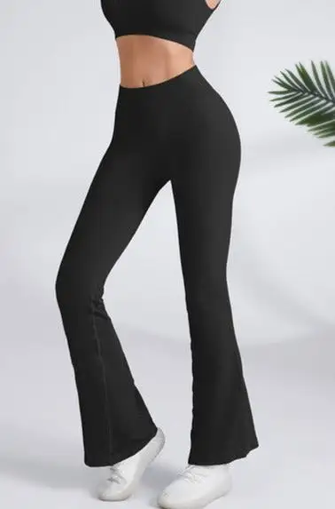 Ribbed Flare Yoga Pant