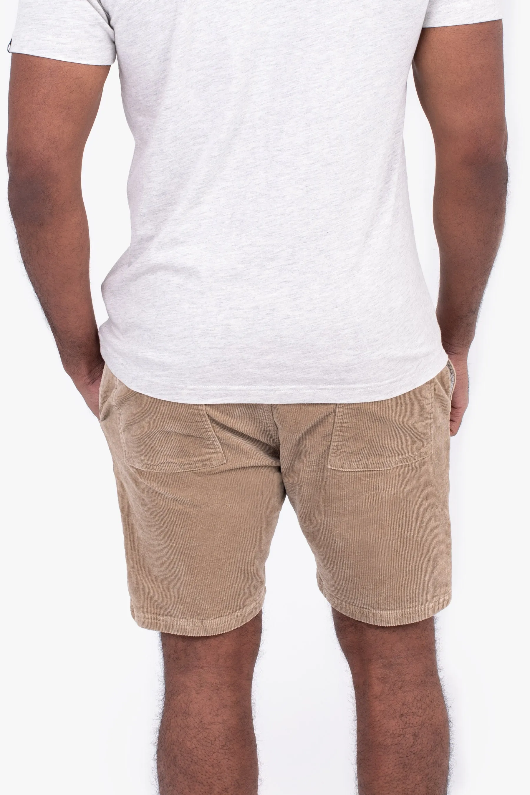 Sand Corduroy Shorts