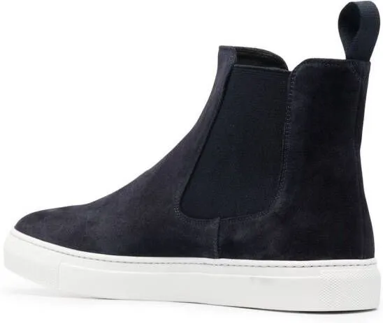 Scarosso slip-on hi-top sneakers Blue