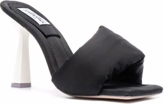 Sebastian Milano padded-strap slip-on mules Black