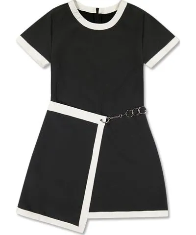 Section 101 Women's Black / White Kendall Dress