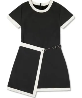 Section 101 Women's Black / White Kendall Dress