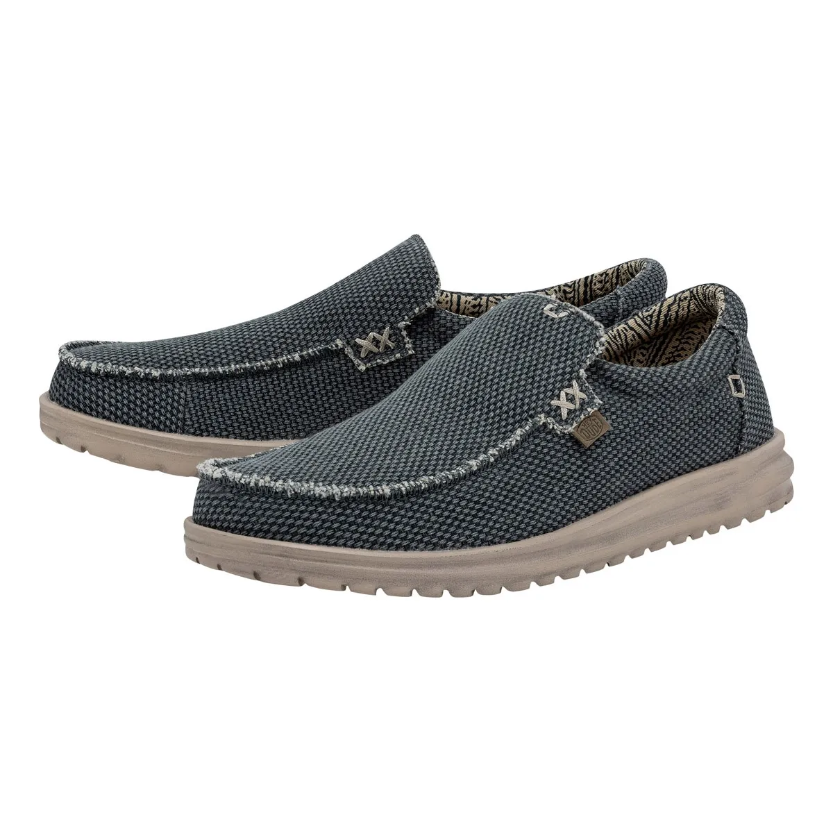 SLIP-ON HEY DUDE UOMO MIKKA BRAIDED M DEEP BLUE HD.40124/4NL