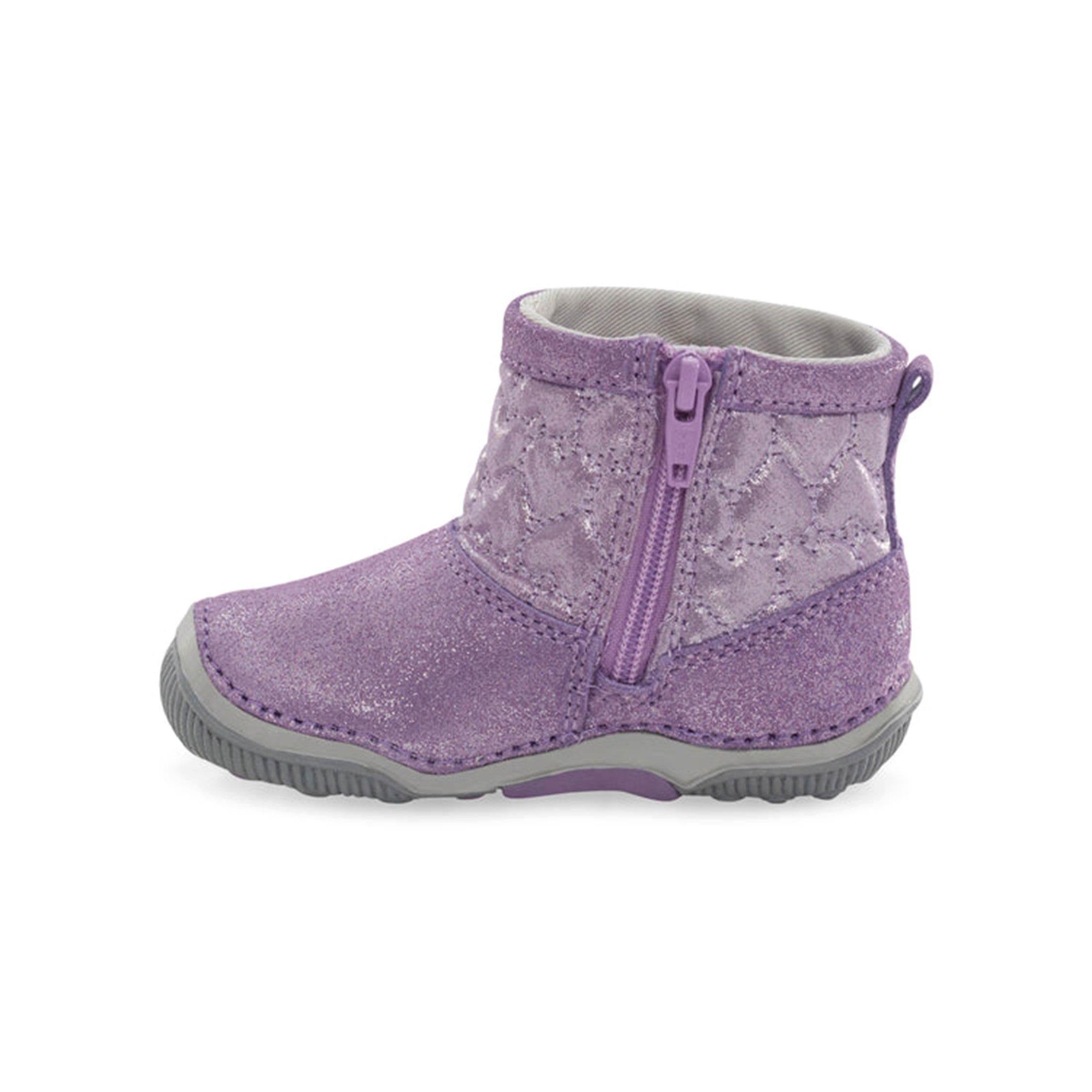 SRT Laila Toddler Boot - Purple Shimmer