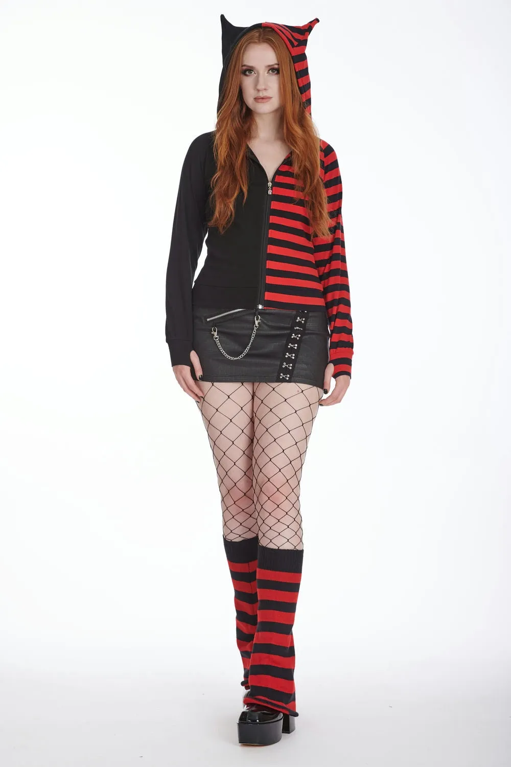 STOKER STRIPED LEGWARMERS