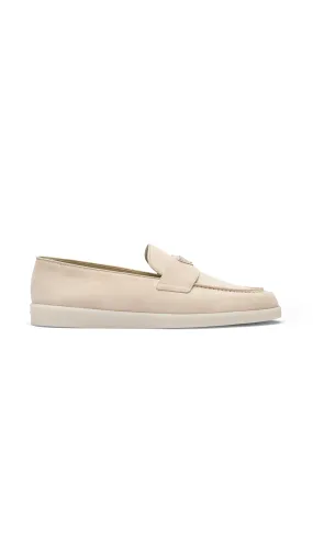 Suede Loafers - Desert Beige