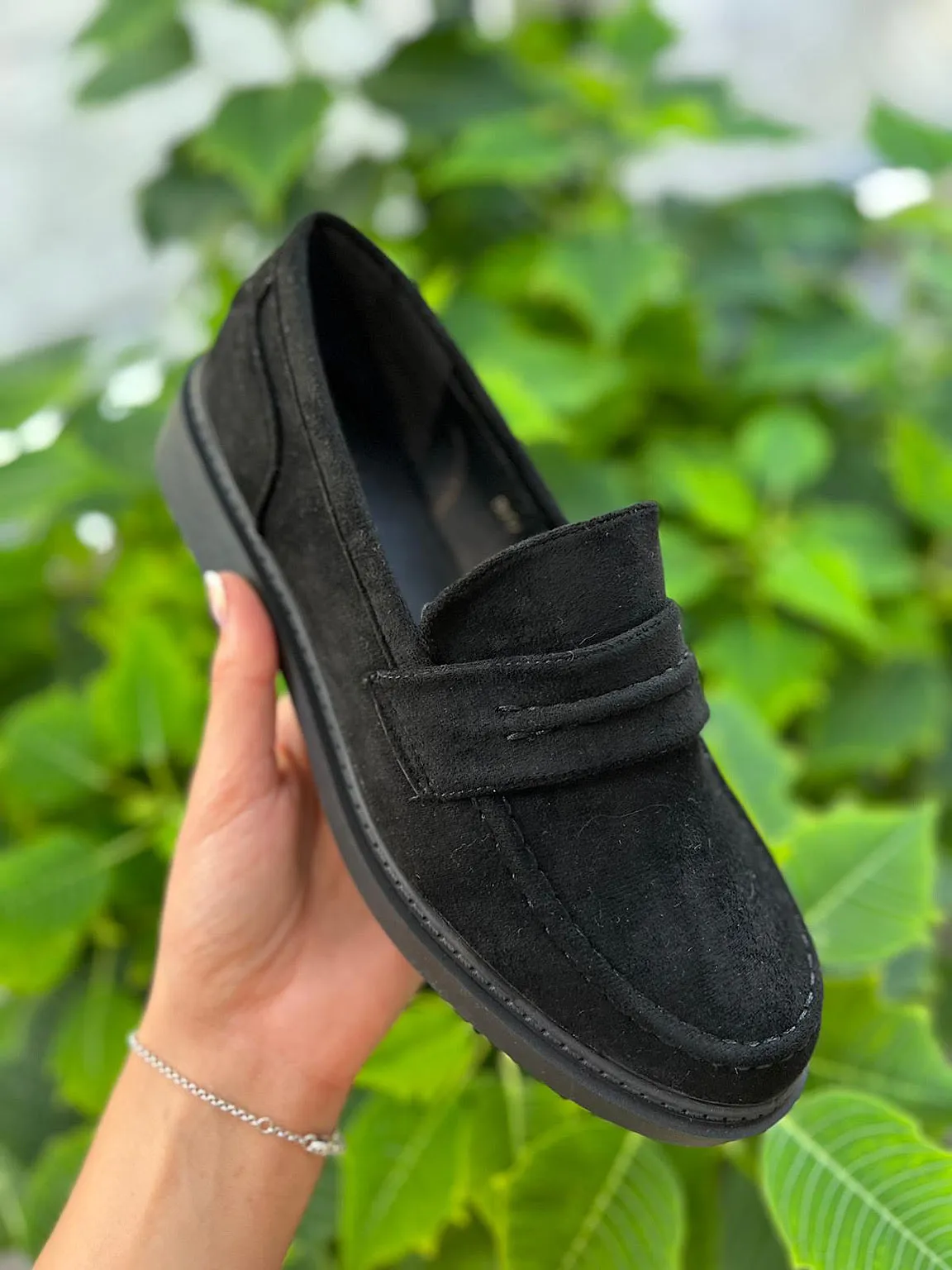 Suede Style Loafers