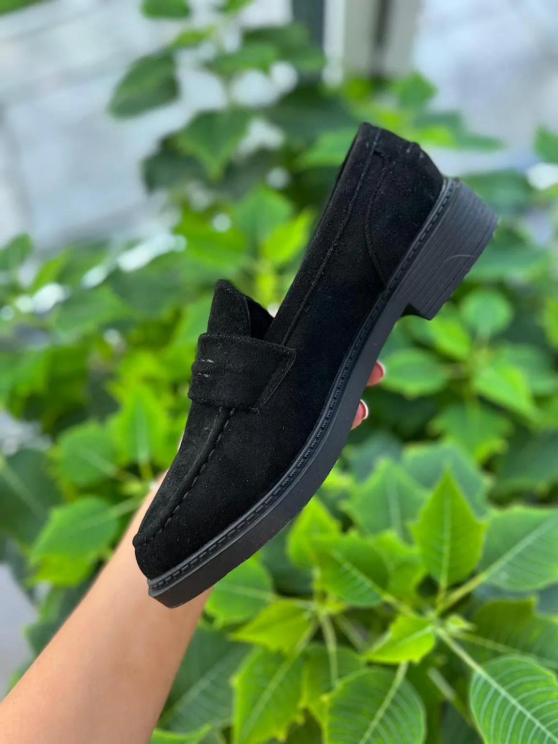 Suede Style Loafers