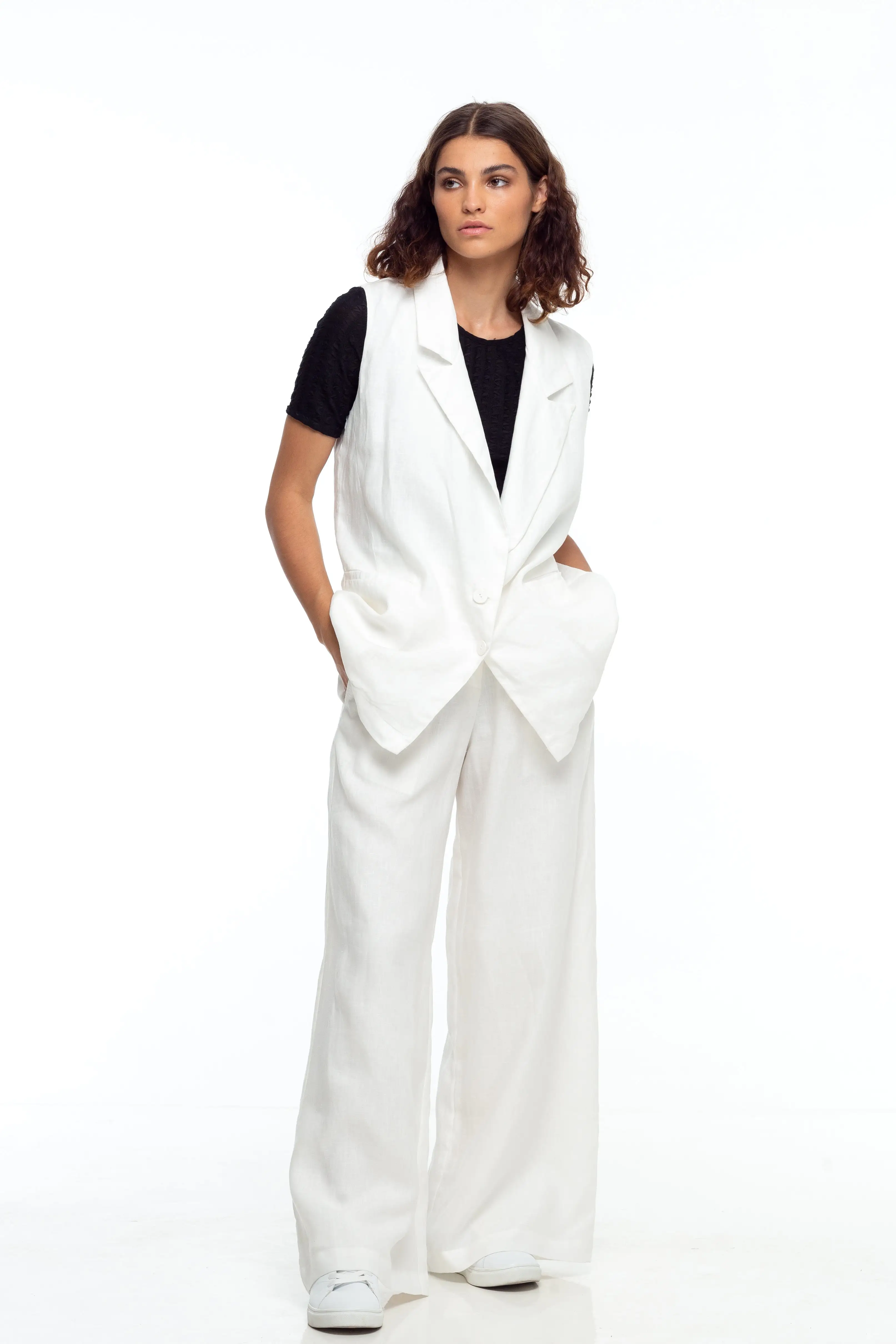 Venice Pant - Ivory