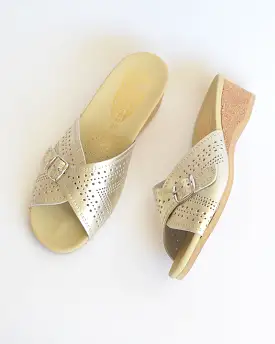 Worishofer Slip On Gold