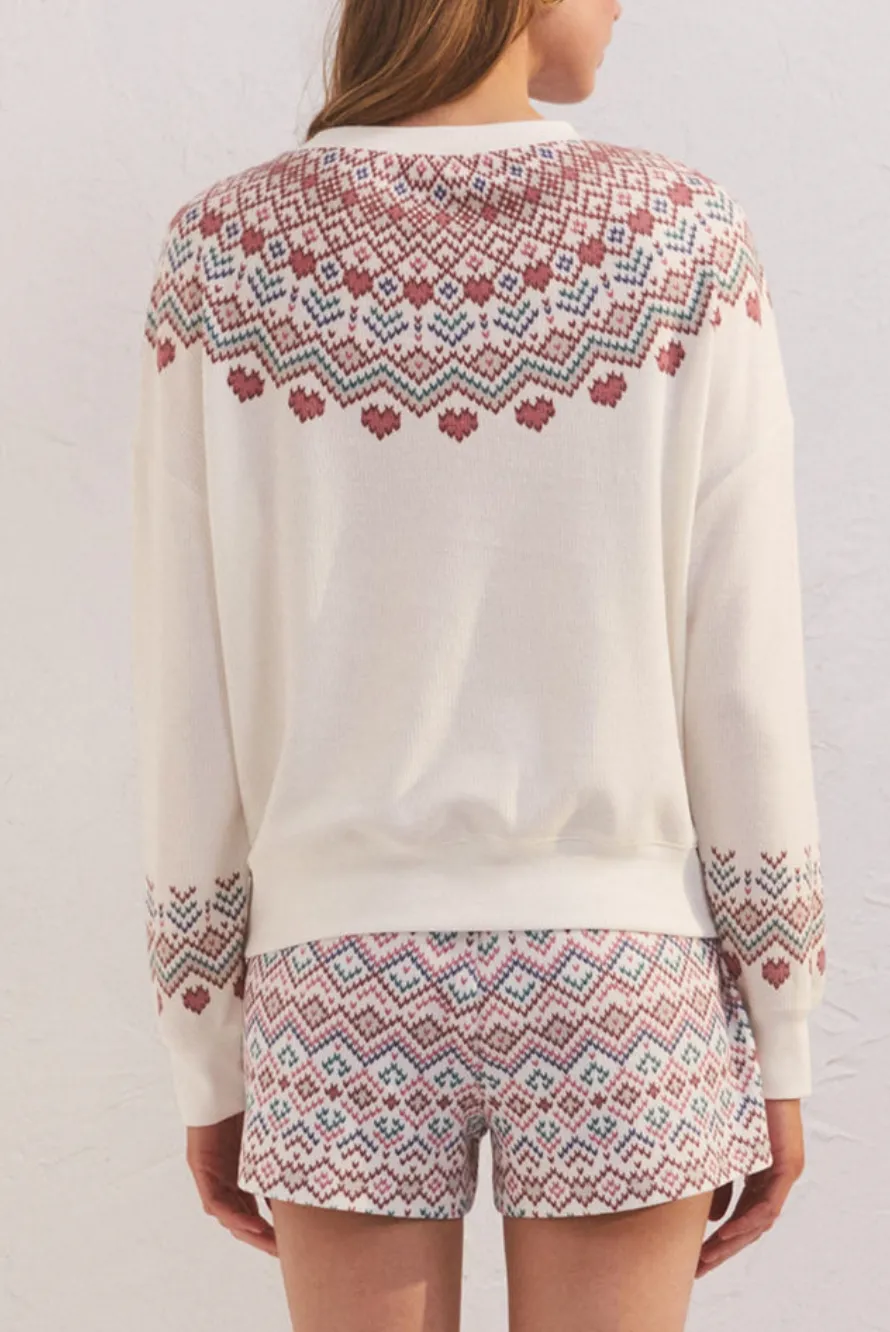 Z SUPPLY GETAWAY FAIR ISLE L/S TOP