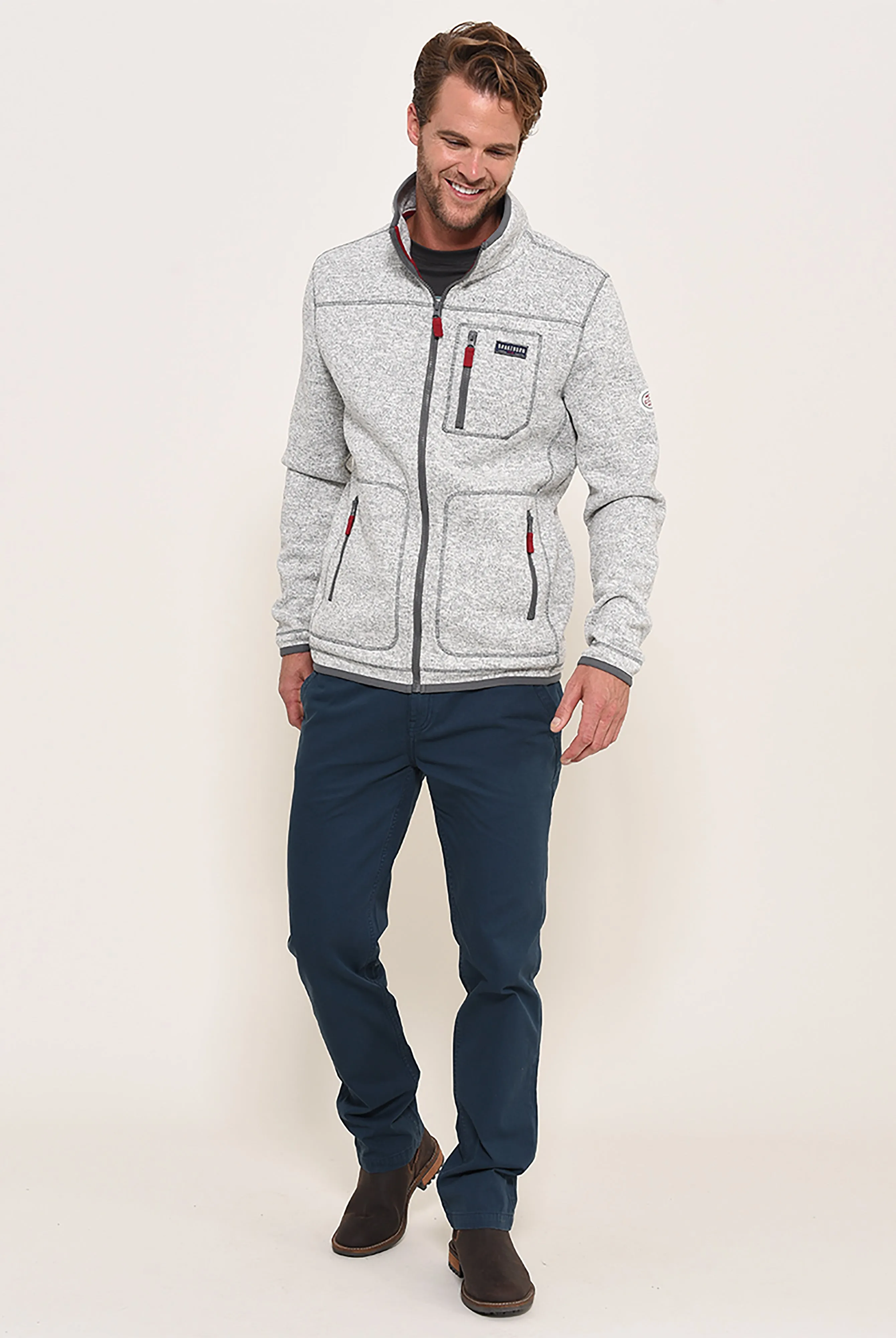 Zip Through Fleece