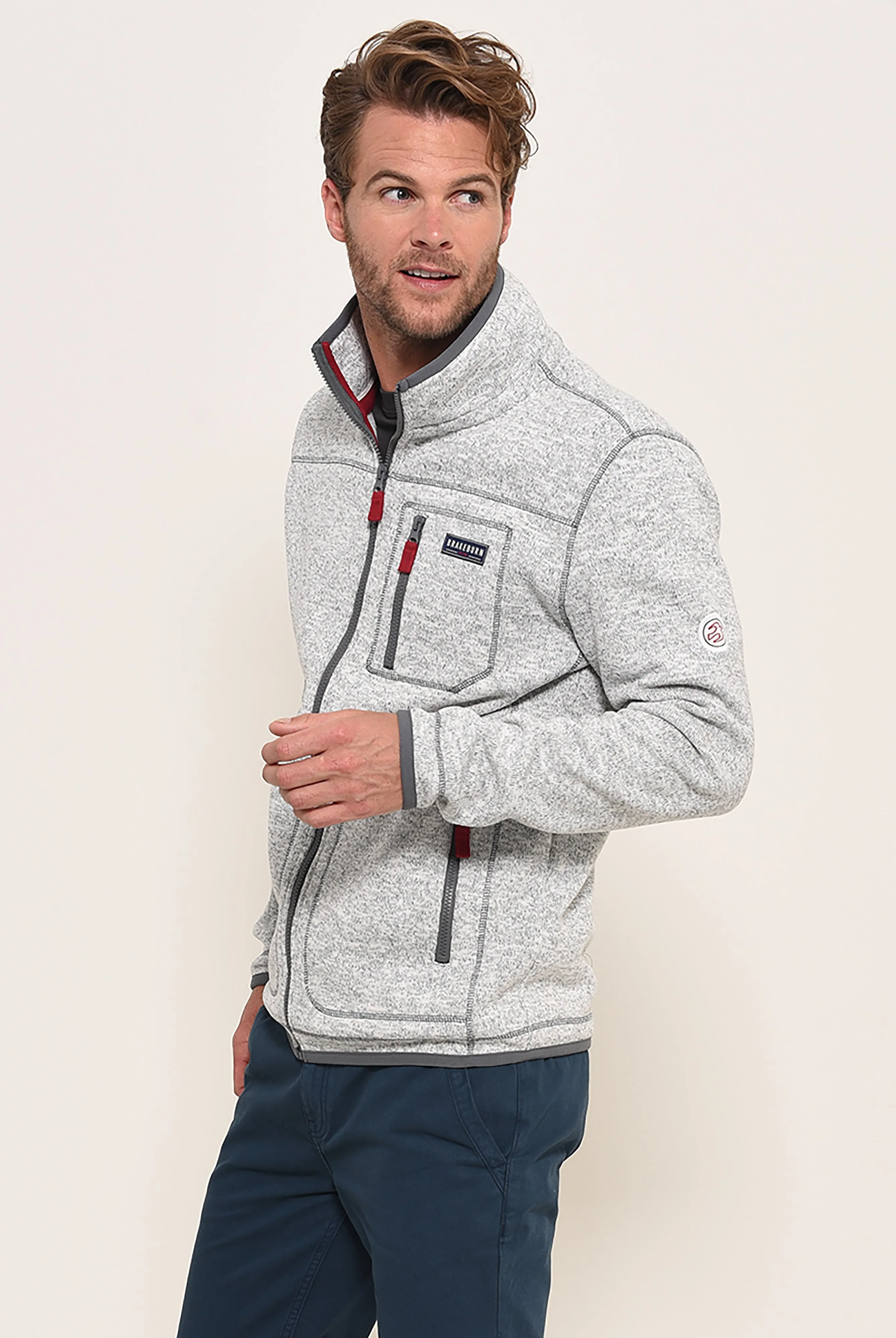 Zip Through Fleece