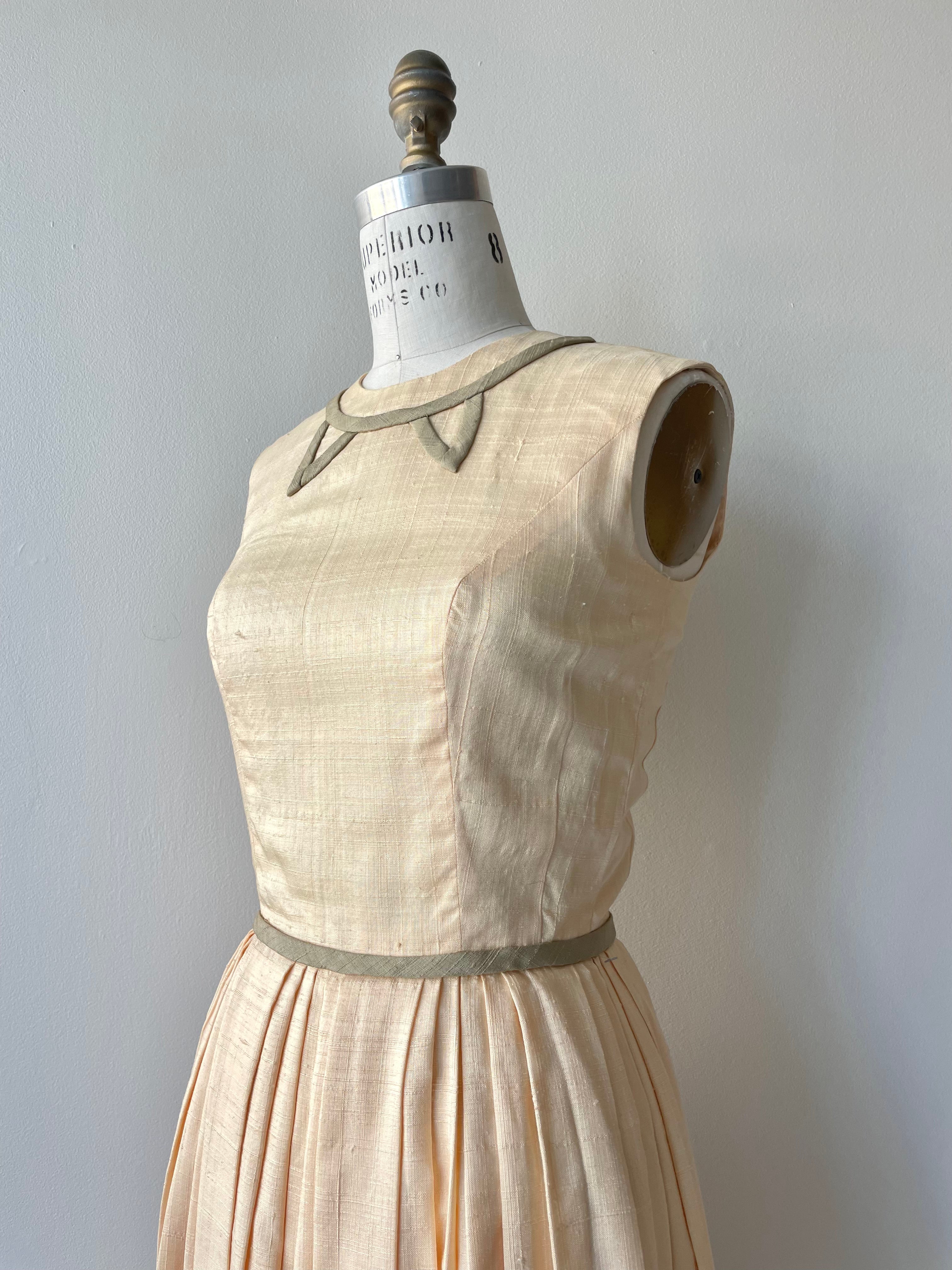 Zumpano Silk Dress | 1960s